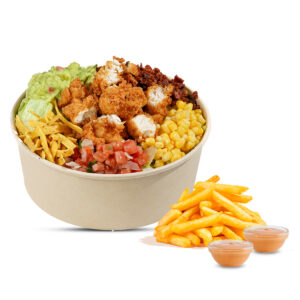 Bacon Mex Salad + Papas