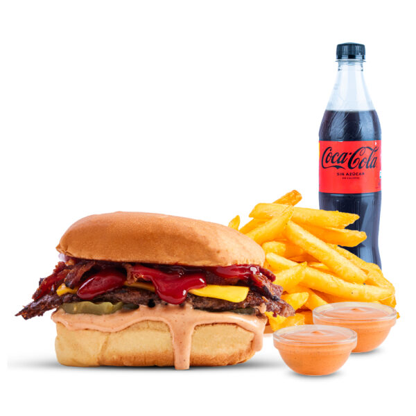 Combo Burger Bacon Simple