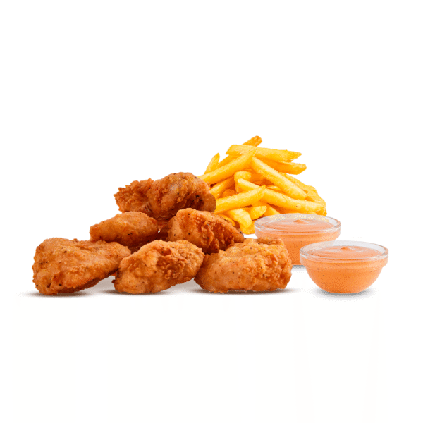 6 Nuggets + Papas