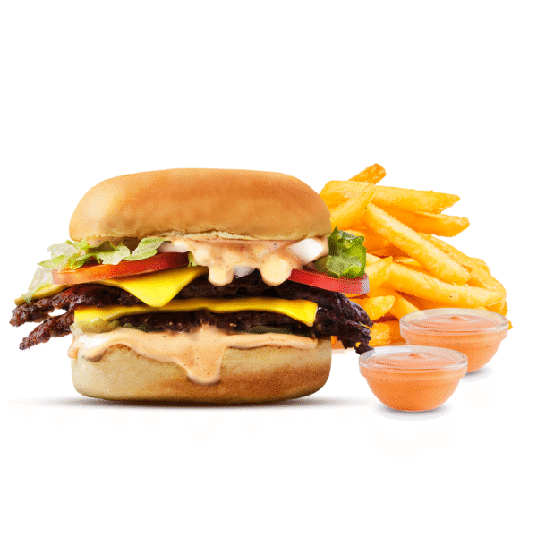 Burger Clásica + Papas