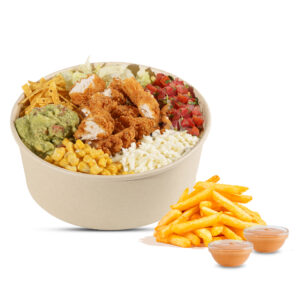 Mexicana Salad + Papas