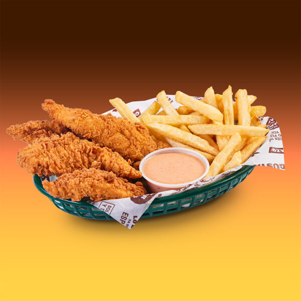 4 Tenders + Papas