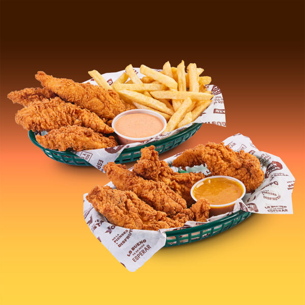 8 Tenders + Papas