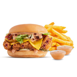 Sandwich Blt (con Doble Tocino) + Papas