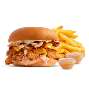 Sandwich Trufado + Papas